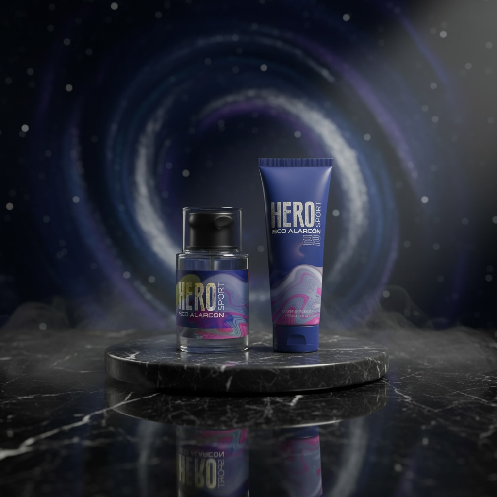 Lot de 2 - Coffret parfum hero sport - Stars fragrances