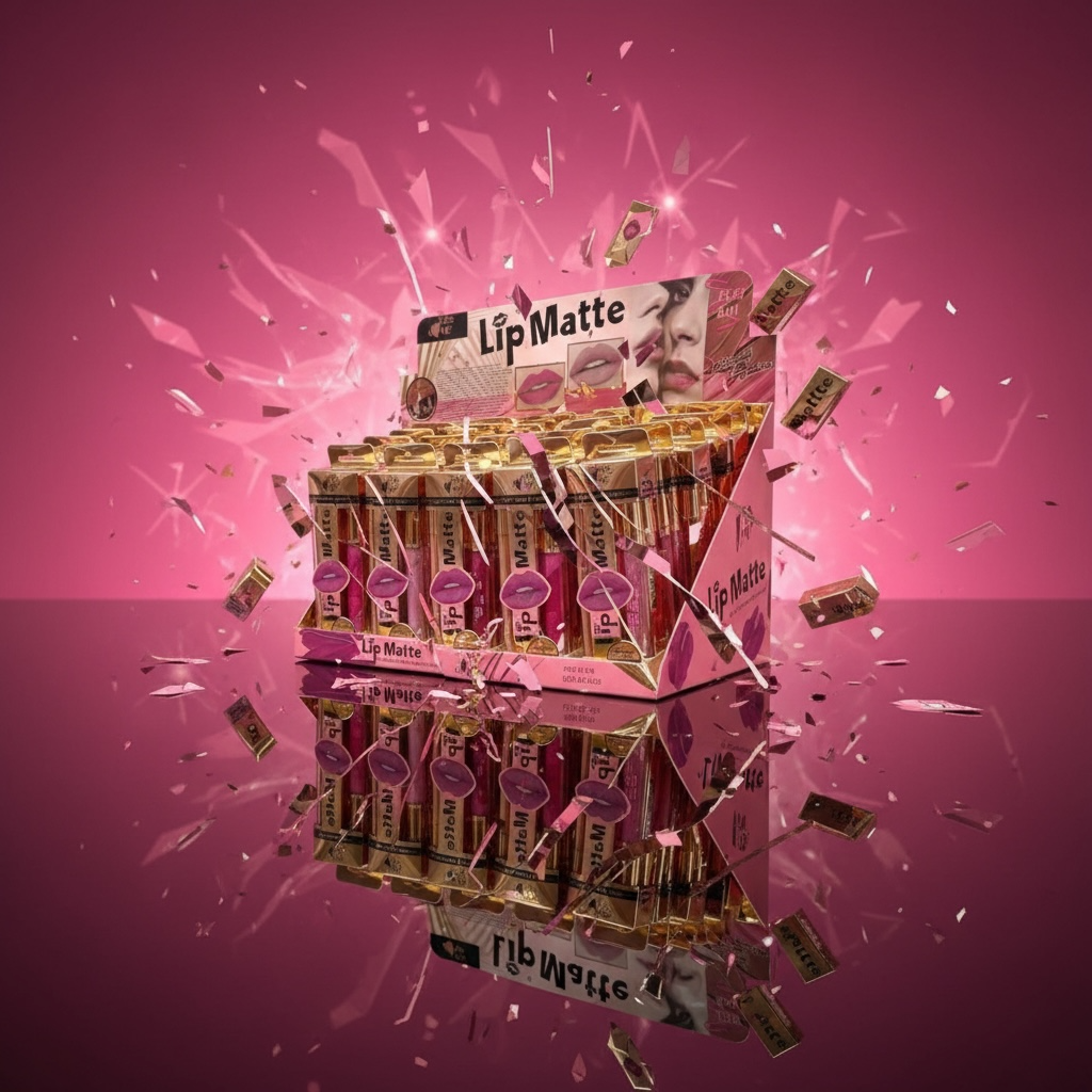 Lot de 24 - Set gloss & crayon lèvres 2En - Yes love