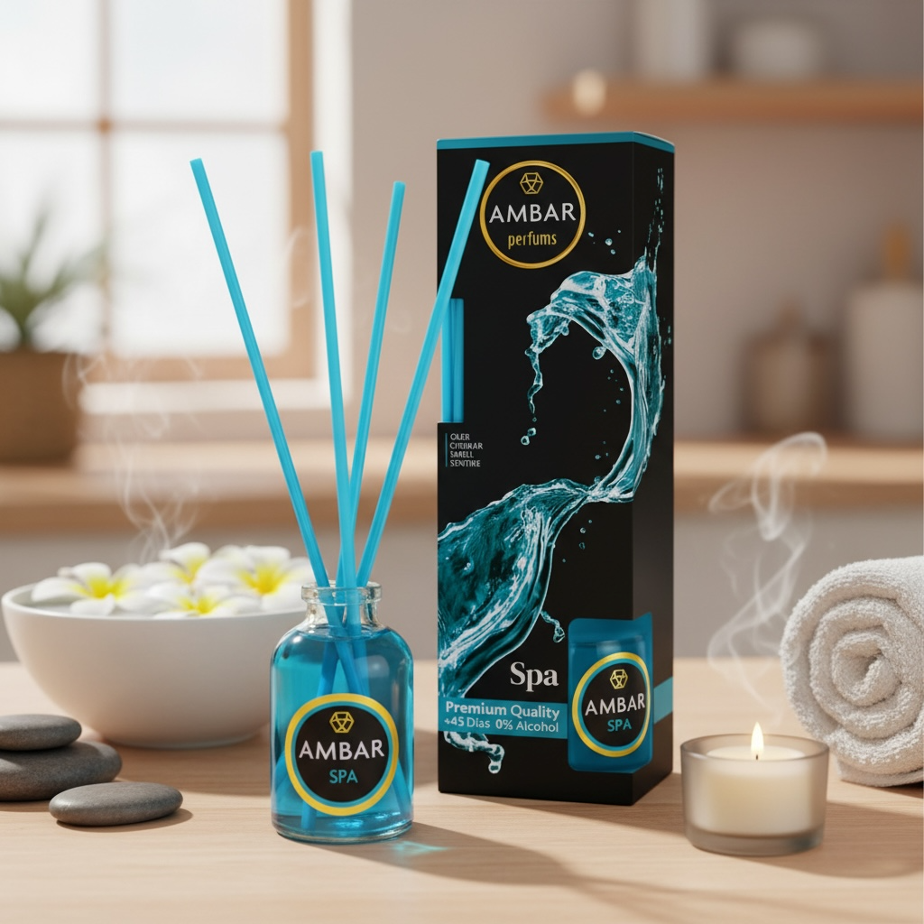 Lot de 12 - Mikado diffuseur de parfum spa 30ML - Ambar