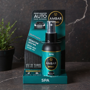 Lot de 10 spray désodorisant voiture spa 90ML - Ambar