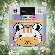 Set of 12 idc institute vegan giraffe detox mask