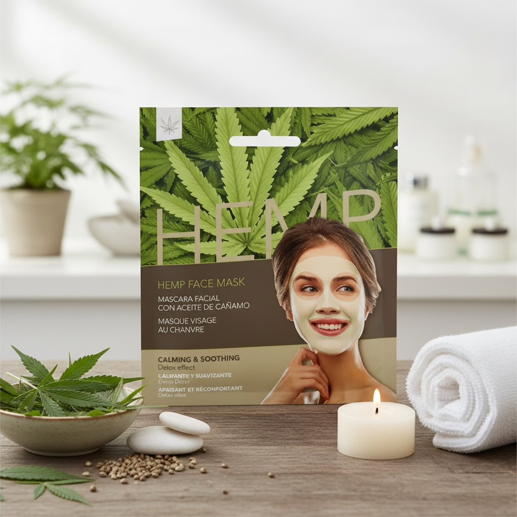 Lot de 12 masque detox au chanvre idc institute 3460