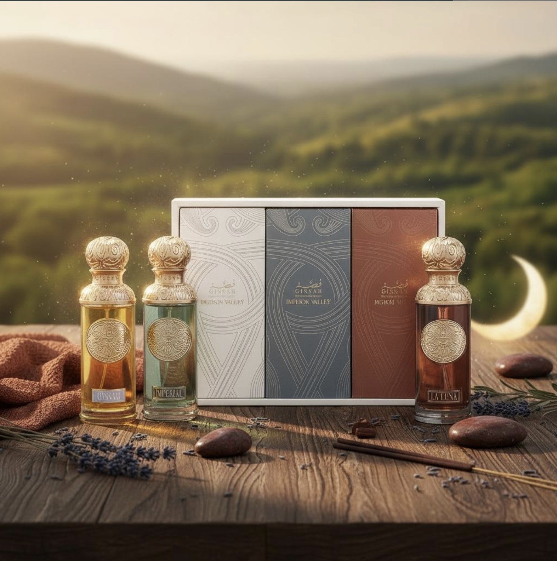 Coffret valley's set gissah 3 parfums - Gissah 50 ML