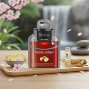 Lot de 12 masque traitement gingembre et collagen idc 30900