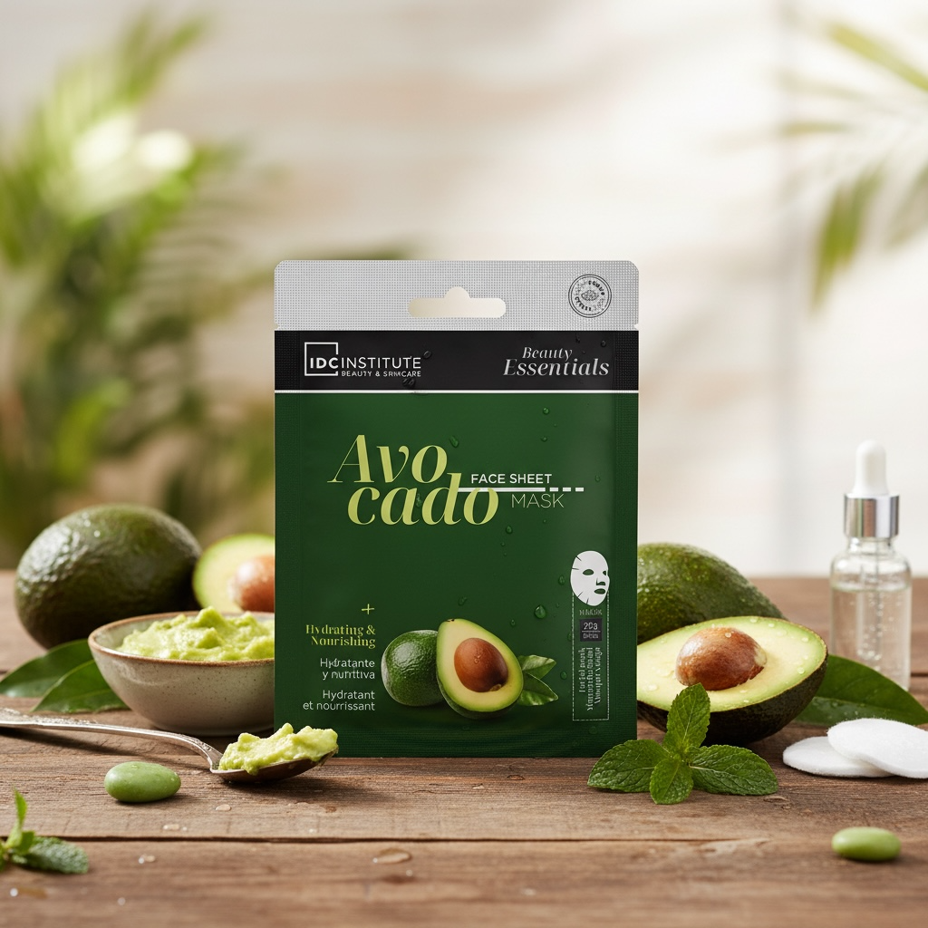 Lot de 12 masque vegan nourrissant idc institute avocat 77025