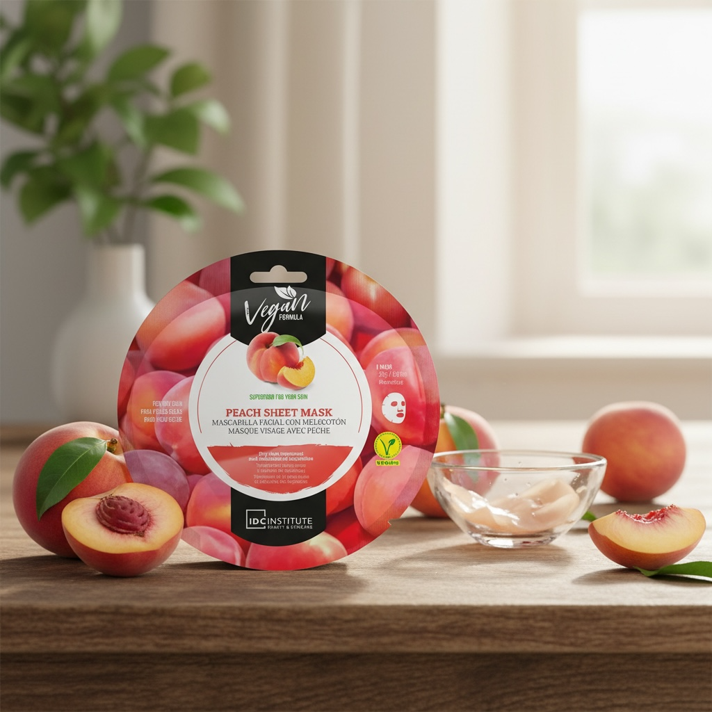 Lot de 12 masque visage idc institute à la pêche 3729