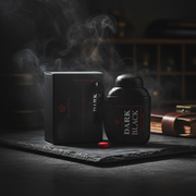 Set of 4 Dark Black Perfumes for Men, 100ml