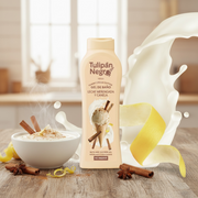 Lot de 6 Pièces - Gel Douche "Yummy Crème Meringue & Cannelle" 650ml - Tulipan Negro