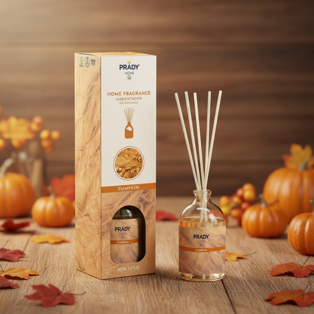 Lot de 6 - Mikado parfum pumpkin 100ML - Prady
