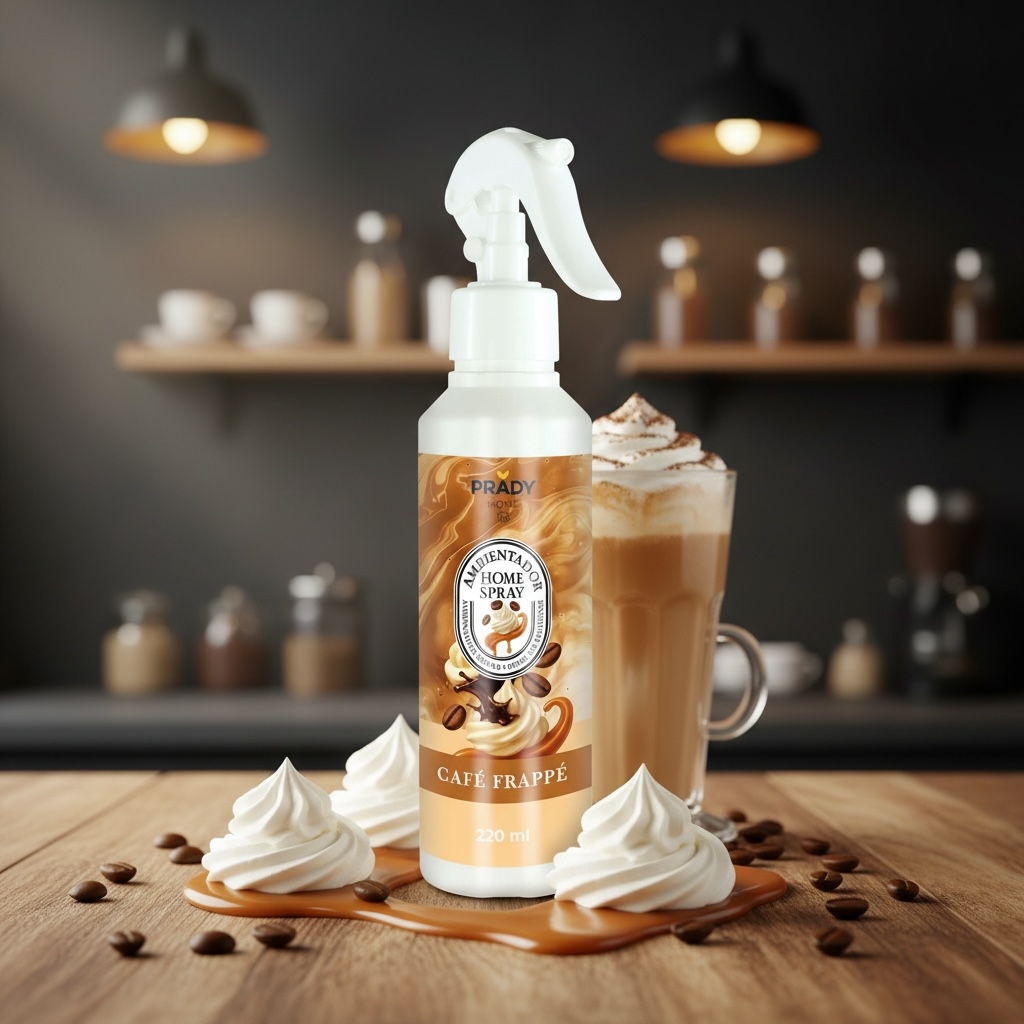 6-Piece Set - Home & Fabric Room Spray, Frappé Coffee, 220ml - Prady