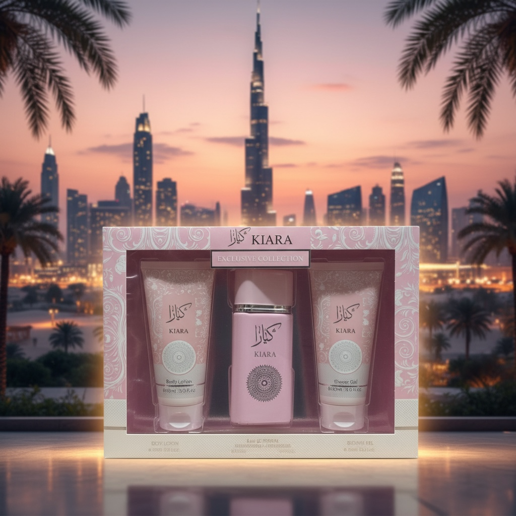 Lot de 4 - Coffret Parfum & Bain kKara 3 pièces - Fragrance couture