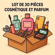 Lot of 30 pieces - Small cosmetics & perfume clearance box 