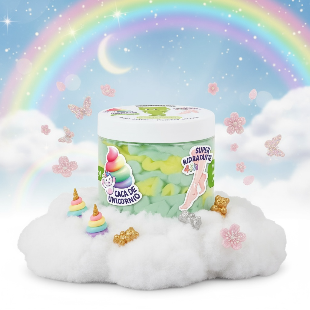 Set of 6 display stands for 250ml moisturizing whipped body butter - The Fruit Company