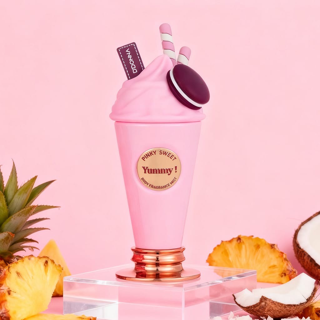 Lot de 6 Pièces - Brume Corporelle "Yummy Pinky Sweet!" 200ML - D'donna