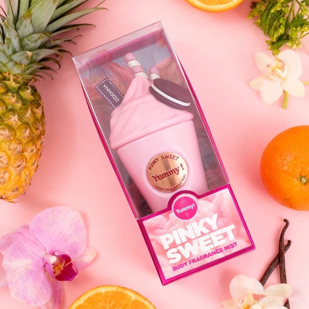 Lot de 6 Pièces - Brume Corporelle "Yummy Pinky Sweet!" 200ML - D'donna