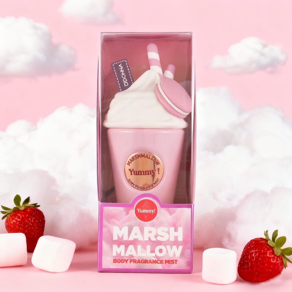 Lot de 6 Pièces - Brume Corporelle "Yummy Marshmallow!" 200ML - D'donna