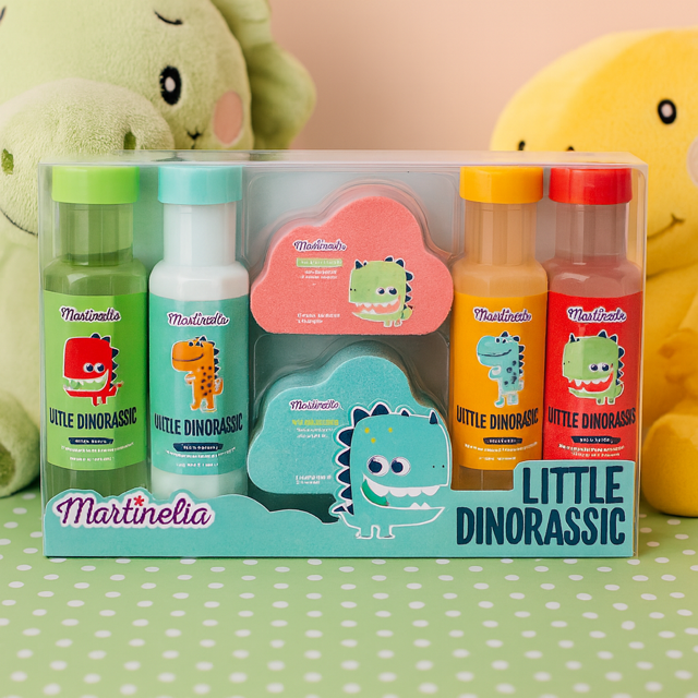 Lot de 2 - Coffret enfant little dinorassic - Martinelia 99608