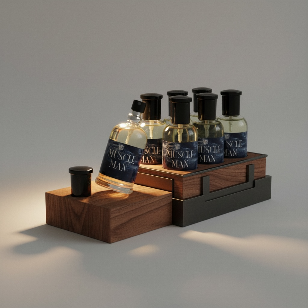 Lot de 6 - Parfum muscle man 30ml - Prady