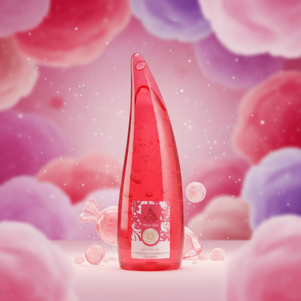 Lot de 8 - Gel hydratant parfumé candy 260ml - D'donna