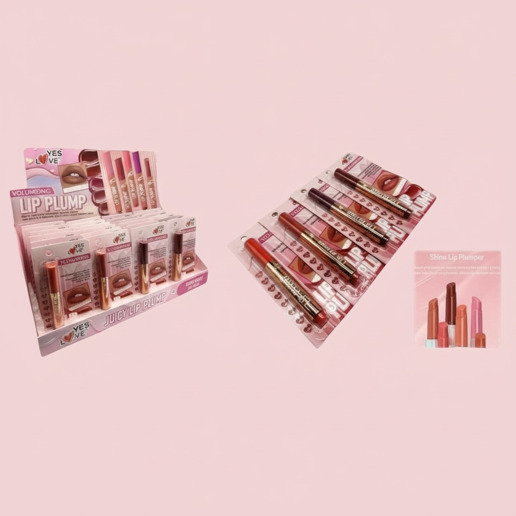Lot de 24 gloss repulpant effet incroyable juicy 8282B - Yes love