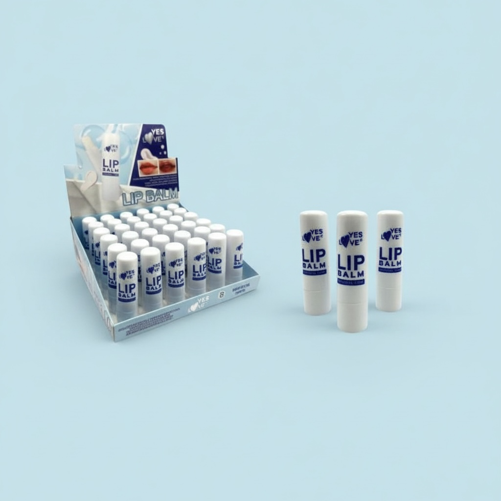 Pack of 36 neutral moisturizing lip balms 8336 b - Yes love