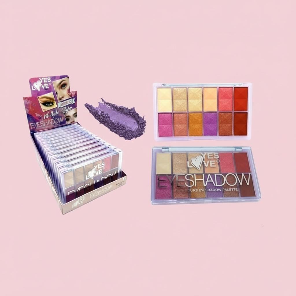 12-Piece Set - "Miracle Style" 12-Color Palette - 2075A - Yes Love