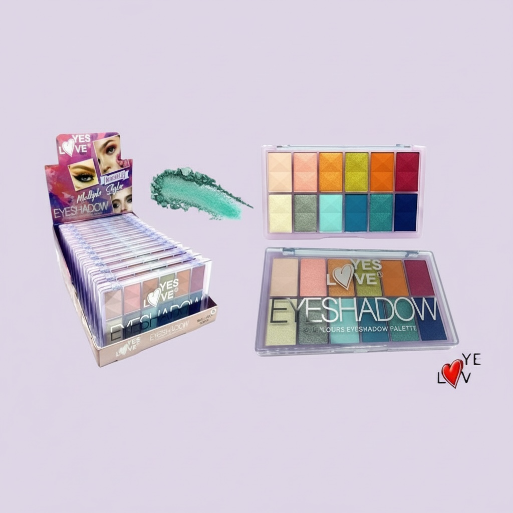 12-Piece Set - "Miracle Style" 12-Color Palette - 2075B - Yes Love