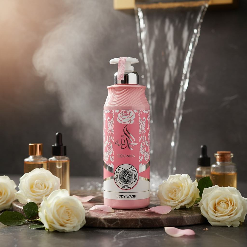 Lot de 6 - Gel douche pinky 520ml - D'donna