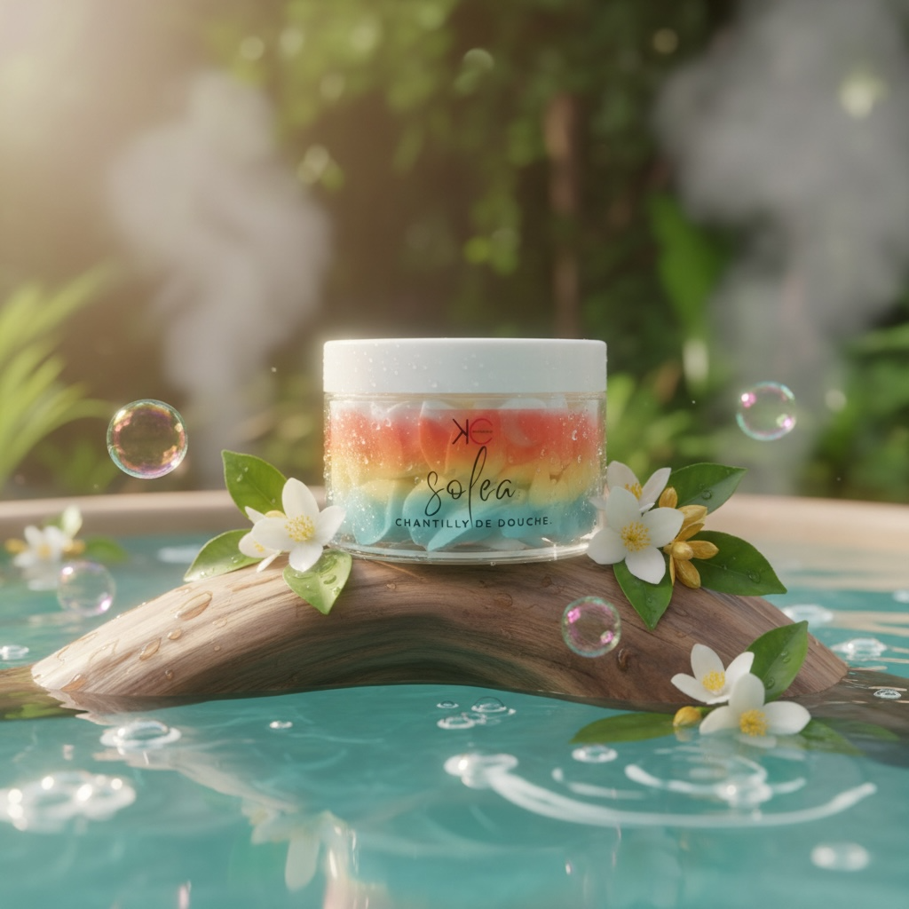 Lot de 6 - Chantilly de douche solea - Kcosmétique