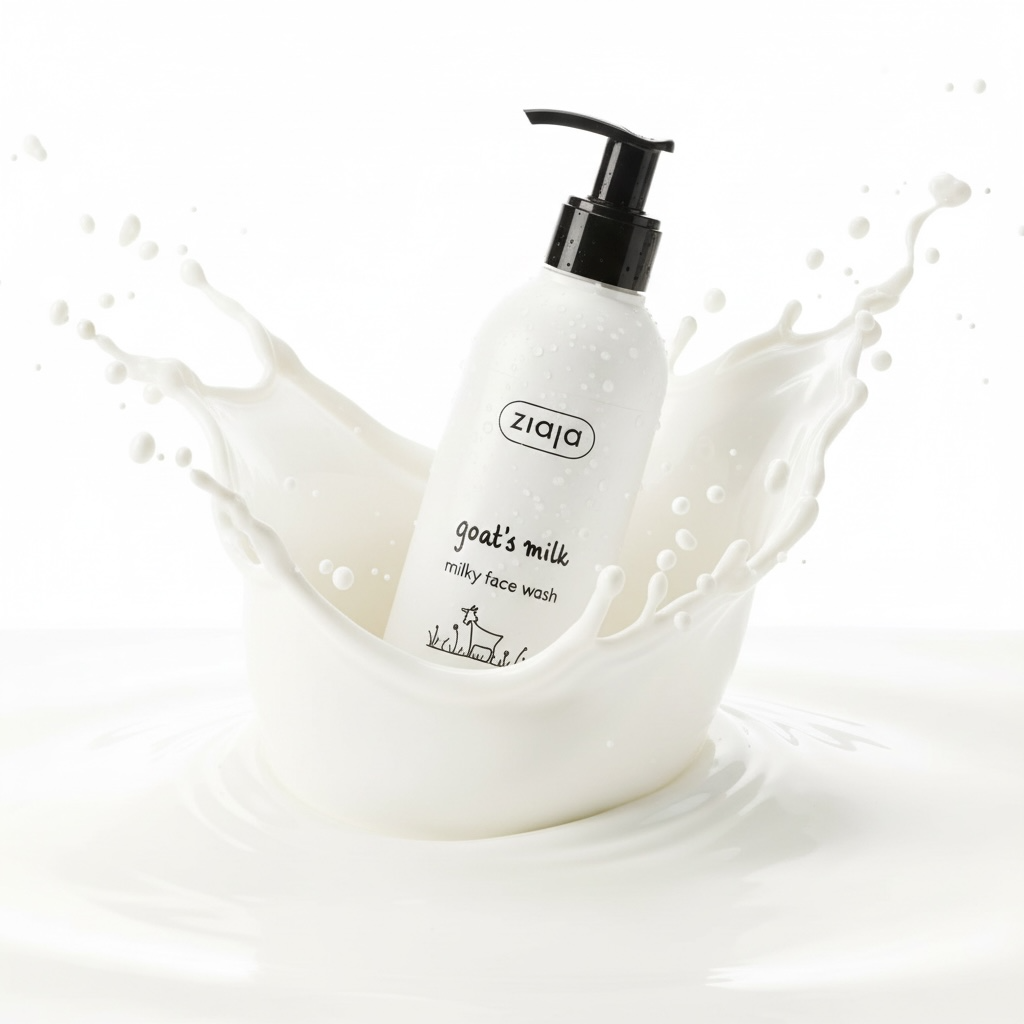 Lot de 6 - Nettoyant visage ultra doux au lait de chèvre 200ML - Ziaja