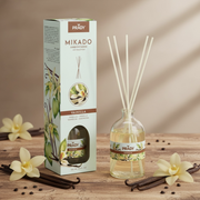 Lot de 6 - Diffuseur mikado vanille 100ml - Prady