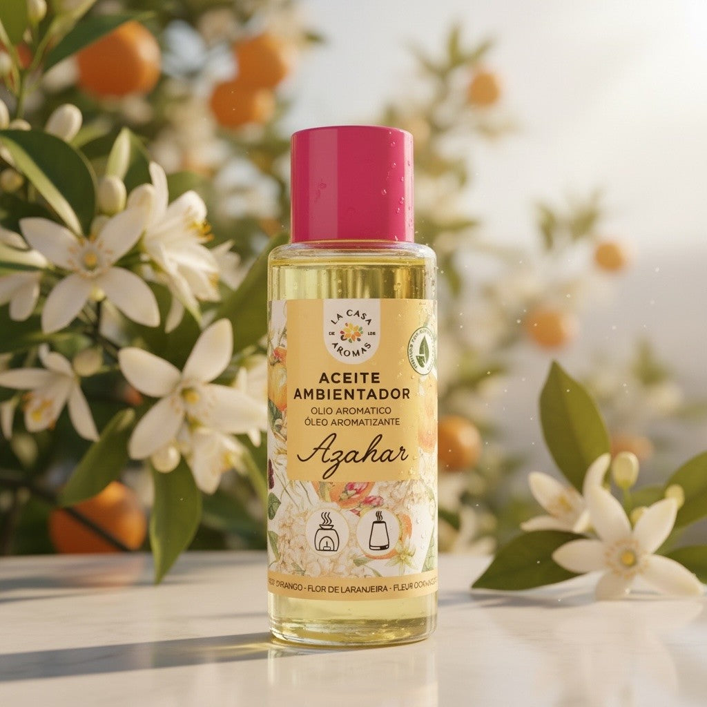 Lot de 12 - Huile aromatique azahar orange 50ml - La casa de los aromas