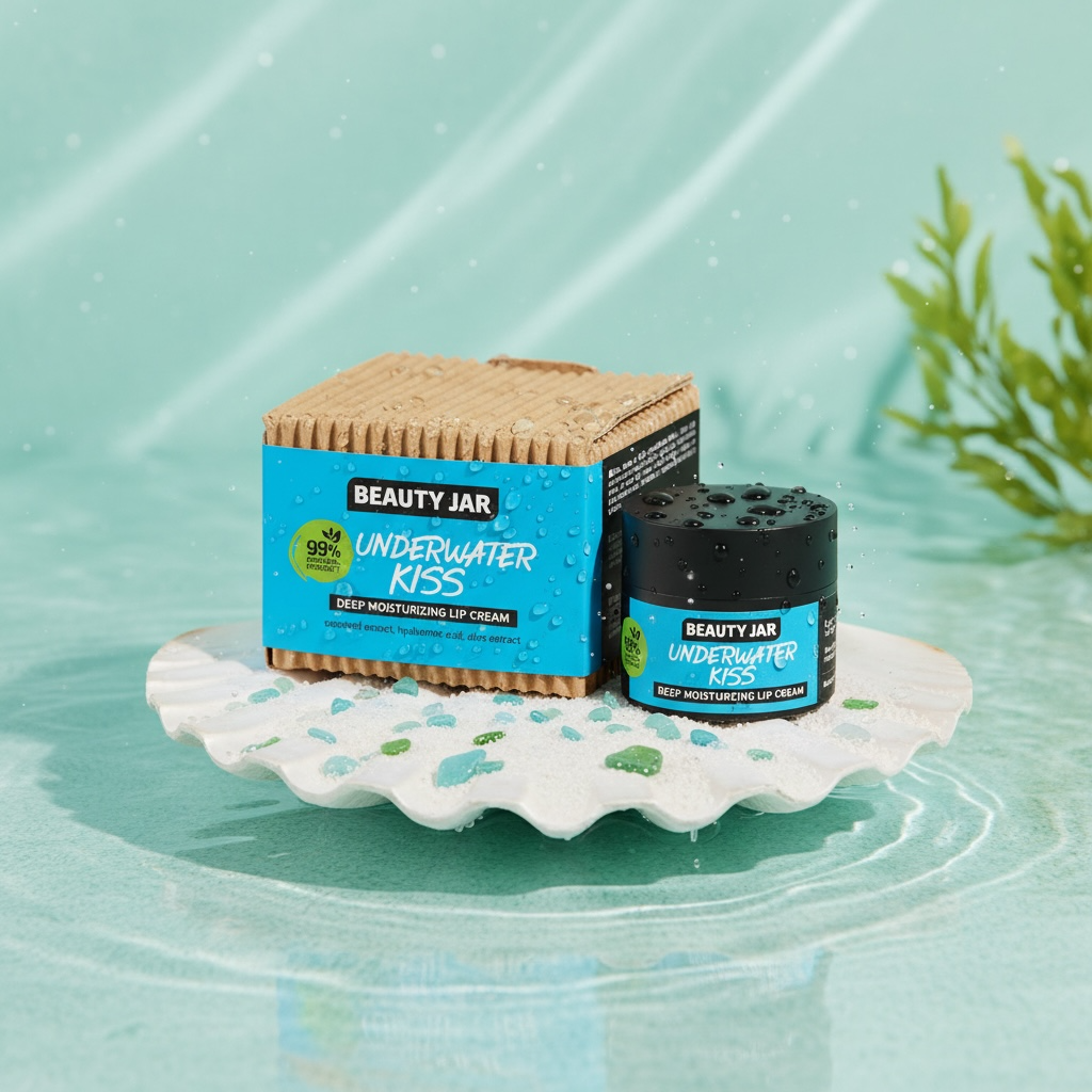 Lot de 5 - Baume à lèvres hydratation intense vegan - Beauty jar