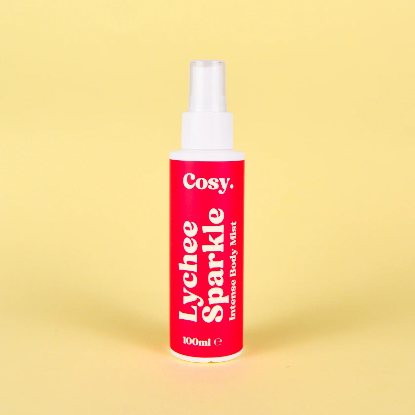 Set of 8 - Lychee sparkle intense body mist 100ml - Cozy. 