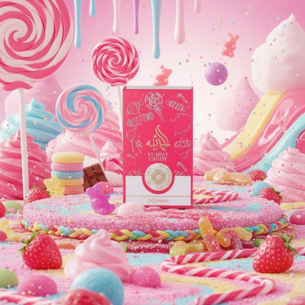 Lot de 6 - Eau de Parfum Gourmand "Sucré" 100ml- D'donna