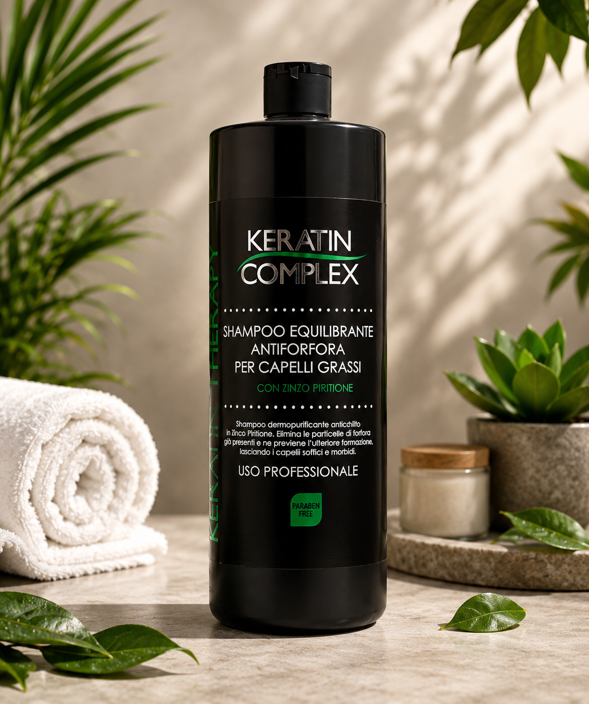 4-Piece Set - Anti-Dandruff and Oily Hair Shampoo 800ml - Retinol Complex
