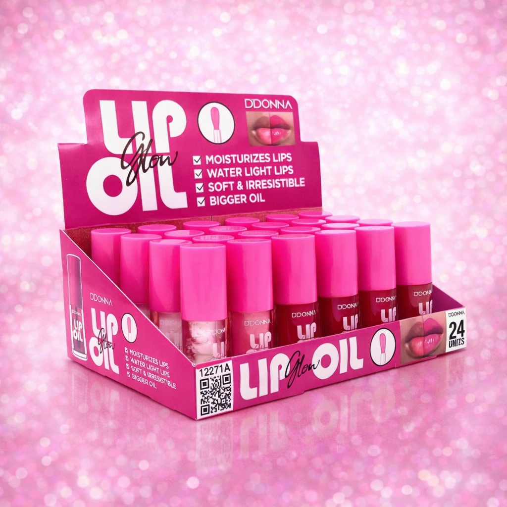 Lot de 24 Pièces - Lip Oil Glow - 12271A - D'donna