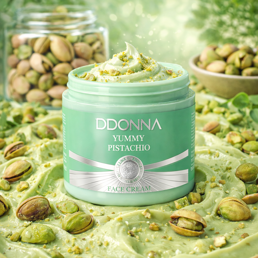 Lot de 6 Pièces - Crème Visage Yummy Pistachio 115g - D’Donna