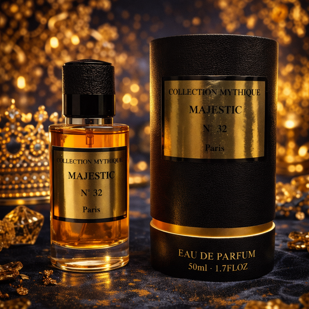 Lot de 6 Pièces - Parfum Majectic n° 32 Collection Mythique 50ml - Collection Mythique