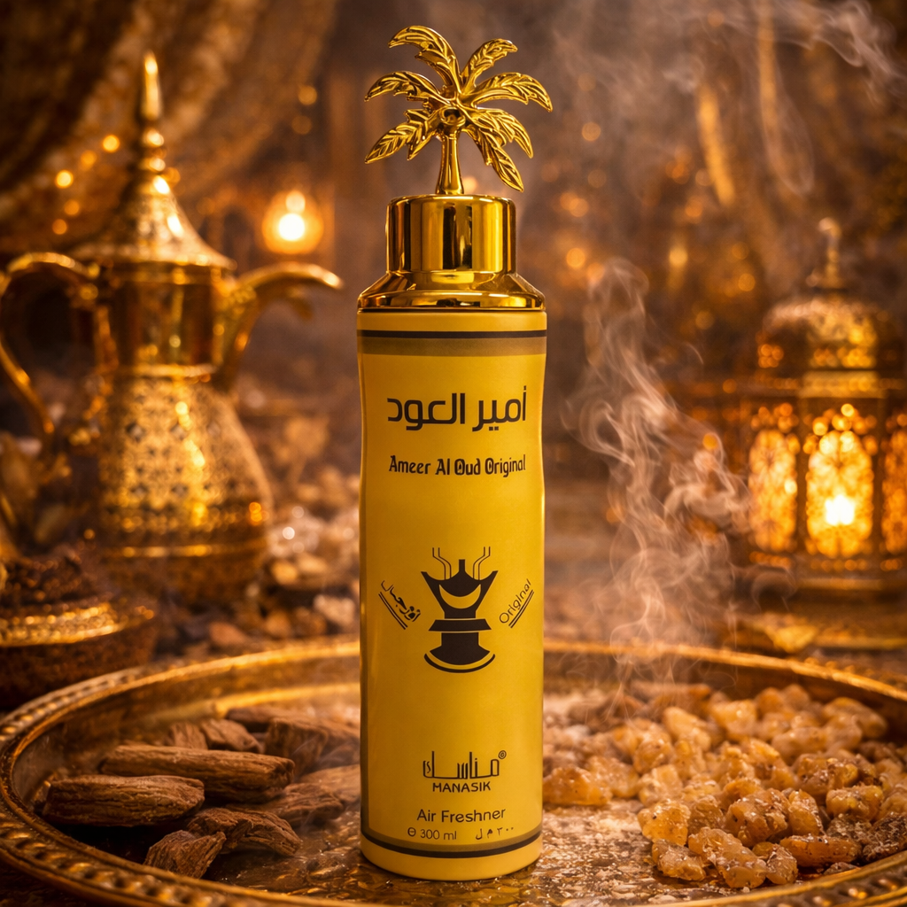 Lot de 6 Pièces - Spray Ambiance Ameer Al Oud Original "Dernières Pièces" 300ml - Manasik