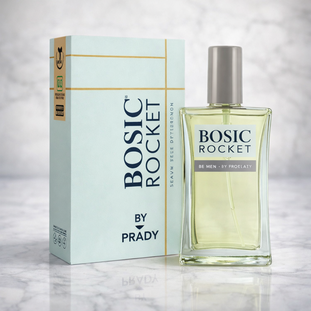 Lot de 5 Pièces - Eau de toilette Bosic Rocket 90ml - Prady