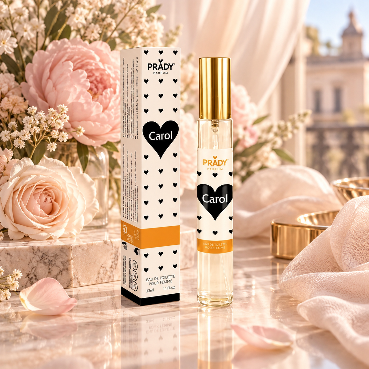 Set of 6 - Carol perfume 33ml - Prady 