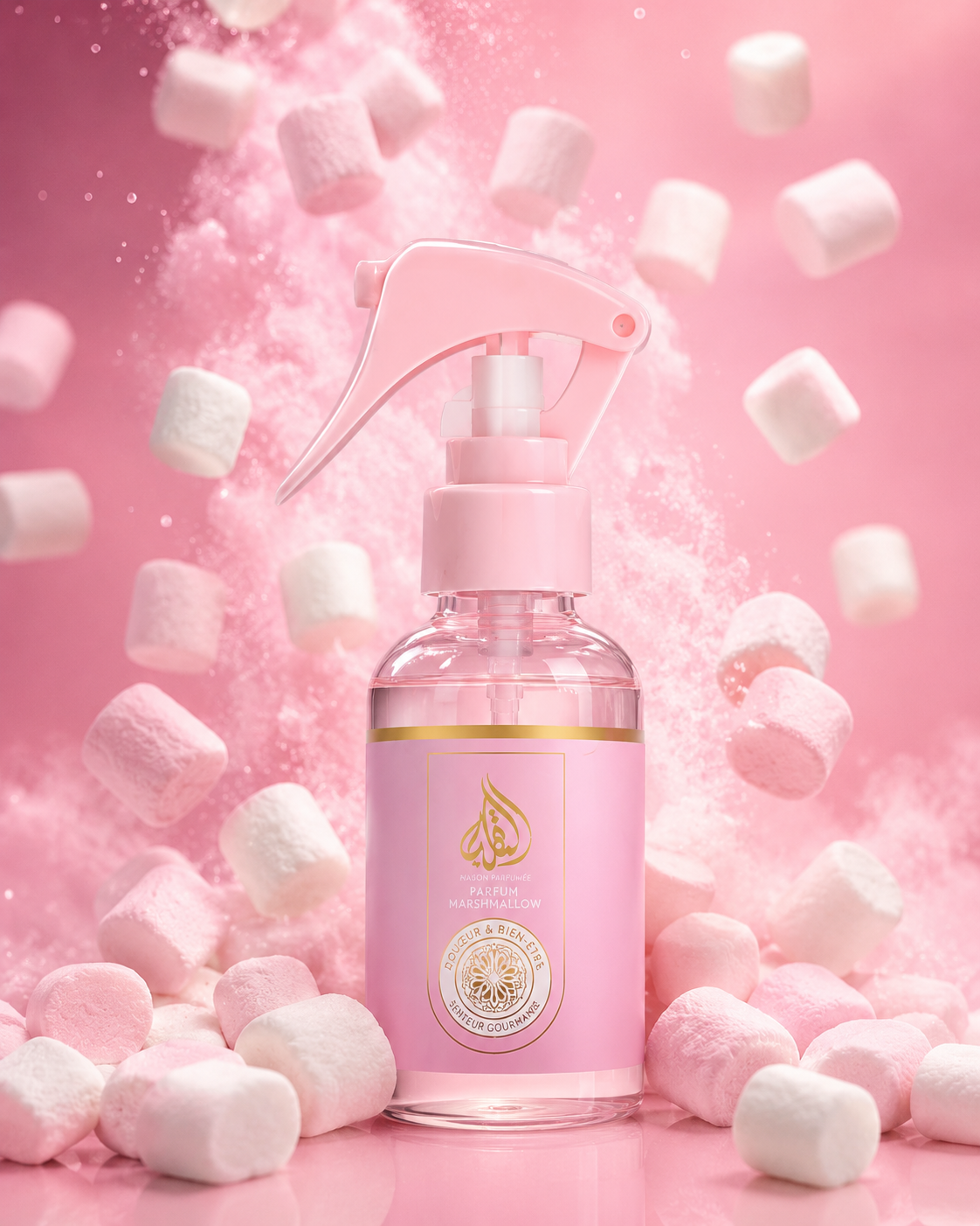 Lot de 12 Pièces - Air Freshener Maison & Tissu Parfum Marshmallow 120ml - D'Donna