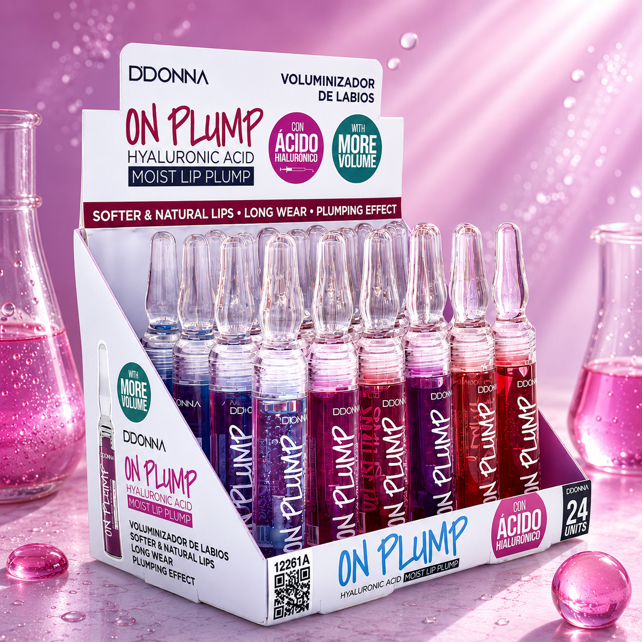 Plumping gloss on plump ddonna 12261A