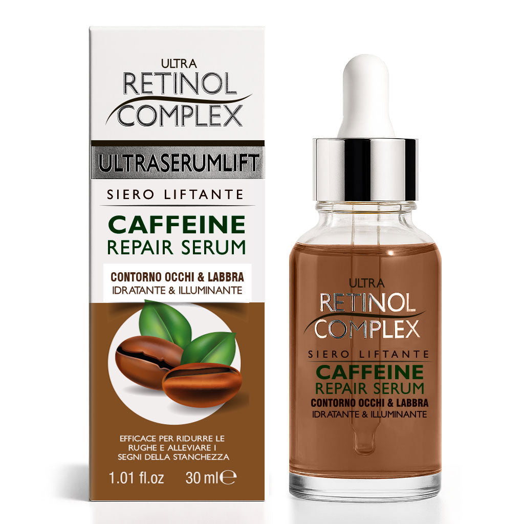 Lot de 6 Pièces - Sérum Visage au Café 30ml - Retinol Complex