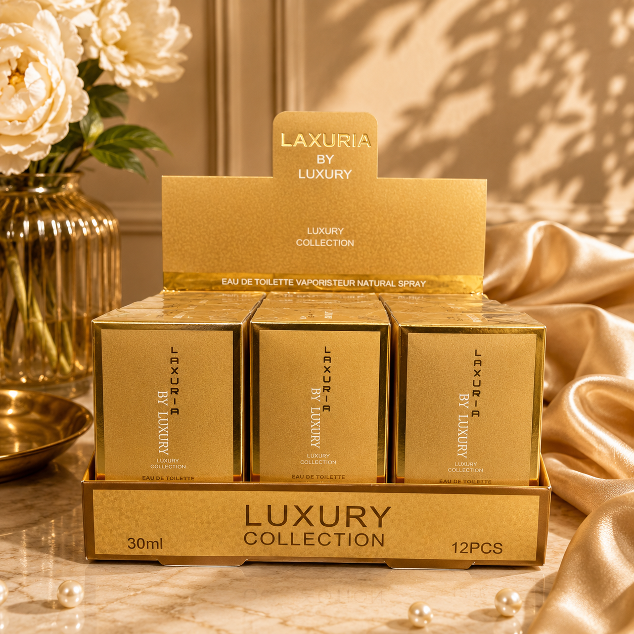 Lot de 12 Pièces - Eau de Parfum n°8 30ml - Laxuria by Luxury