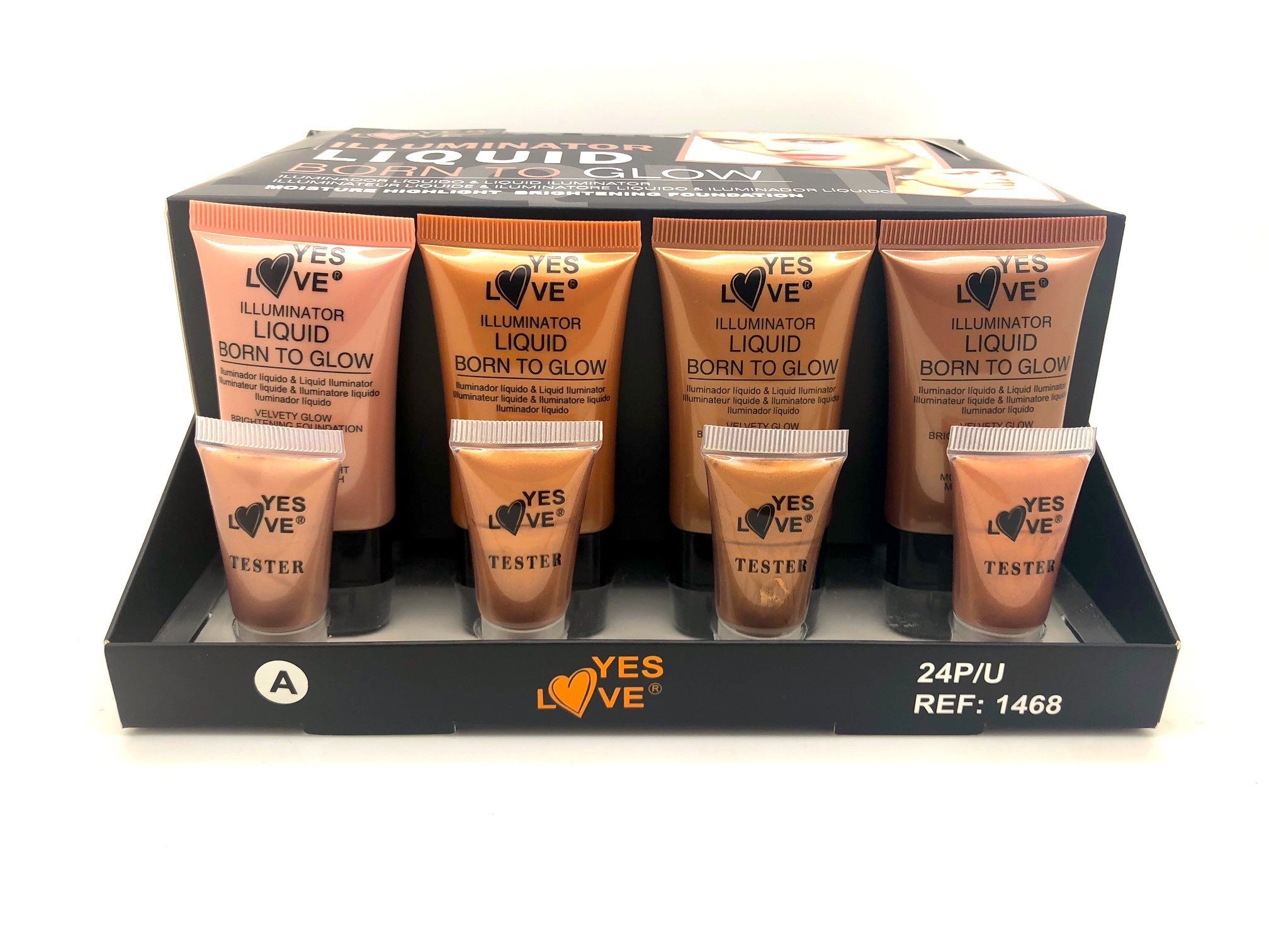 24-Piece Set - Bright Glow Illuminating Cream - 1468 - Yes Love