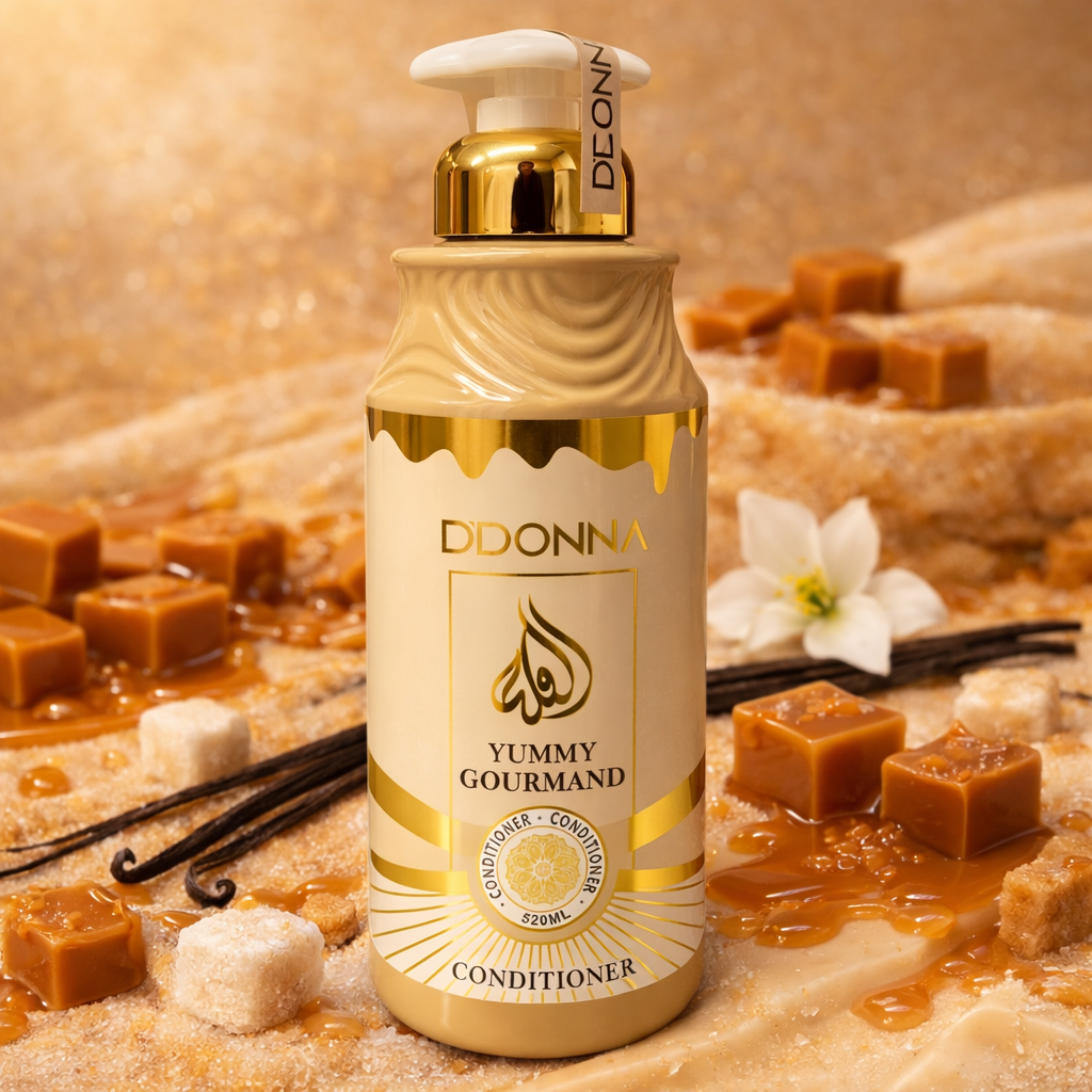 Lot de 6 Pièces - Après-Shampoing Yummy Gourmand 520ml - D’donna