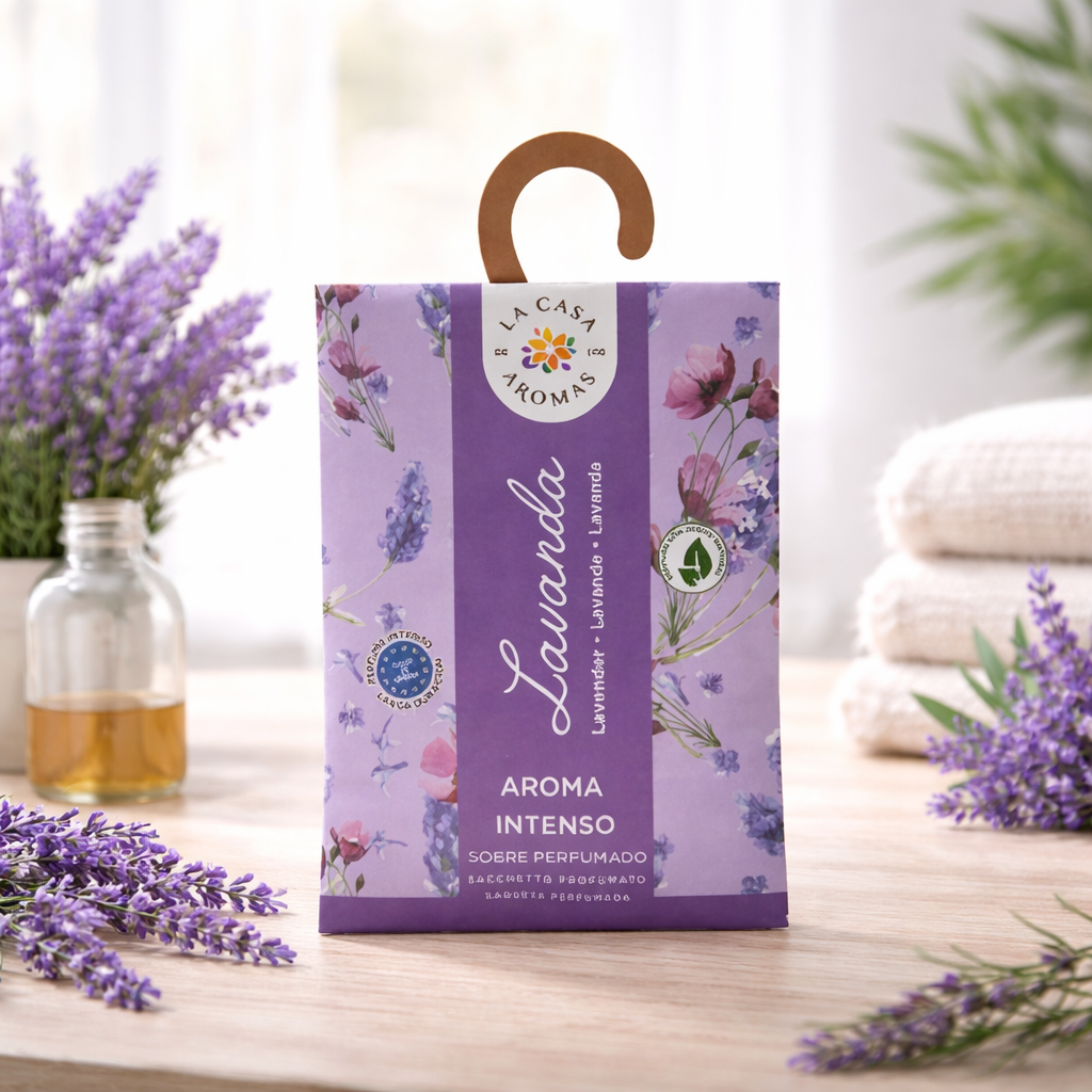 Lot de 12 - Sachet Parfumés Armoire et Commode Lavande -20% - La Casa de Los Aromas