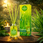Lot de 12 Pièces - Mikado à La Citronelle 30ml - Ambar